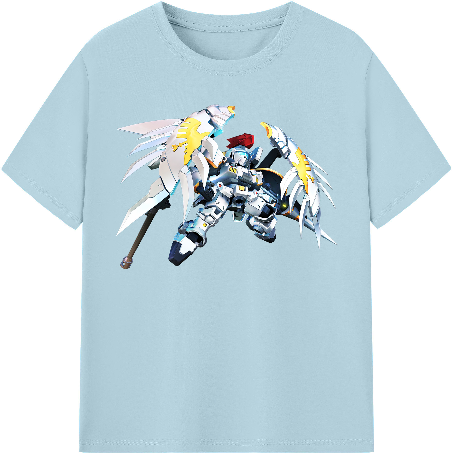 （画像用） 機動戦士ガンダム Mobile Suit Gundam 綿100％半袖Tシャツ（フロントプリント）